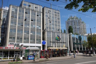 Front view of building located at 60 Artema Street in Kyiv