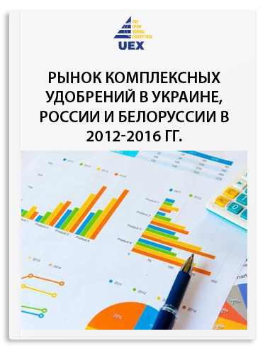 Рынок комплексных удобрений в Украине, России и Белорусcии в 2012-2016 гг